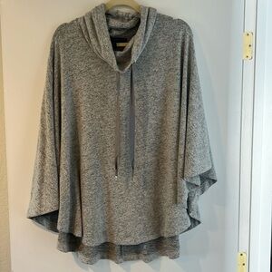 WHBM grey poncho